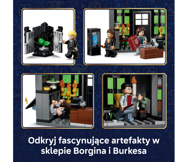 LEGO HARRY POTTER 76471 Magiczne sklepy na ulicy śmiertelnego nok - 1529859 - zdjęcie 5